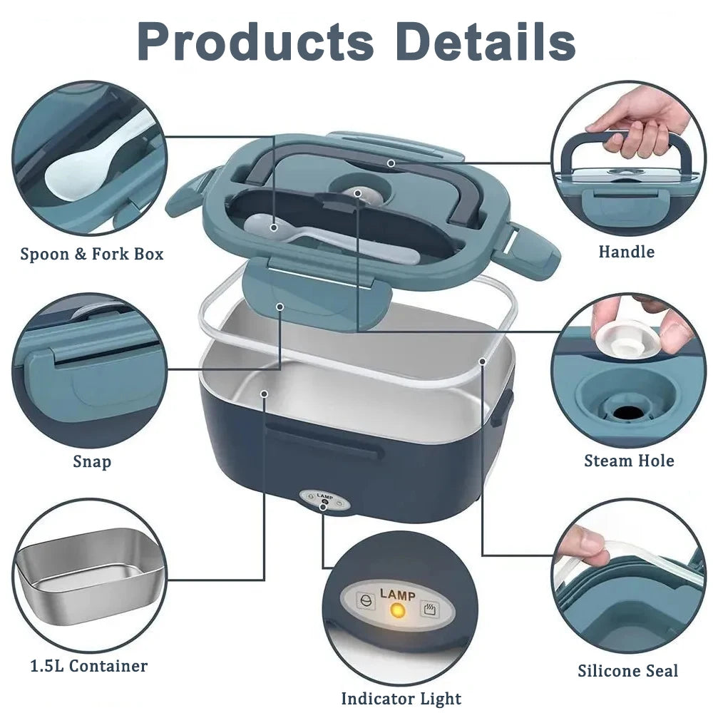 Electric Heated Lunch Box