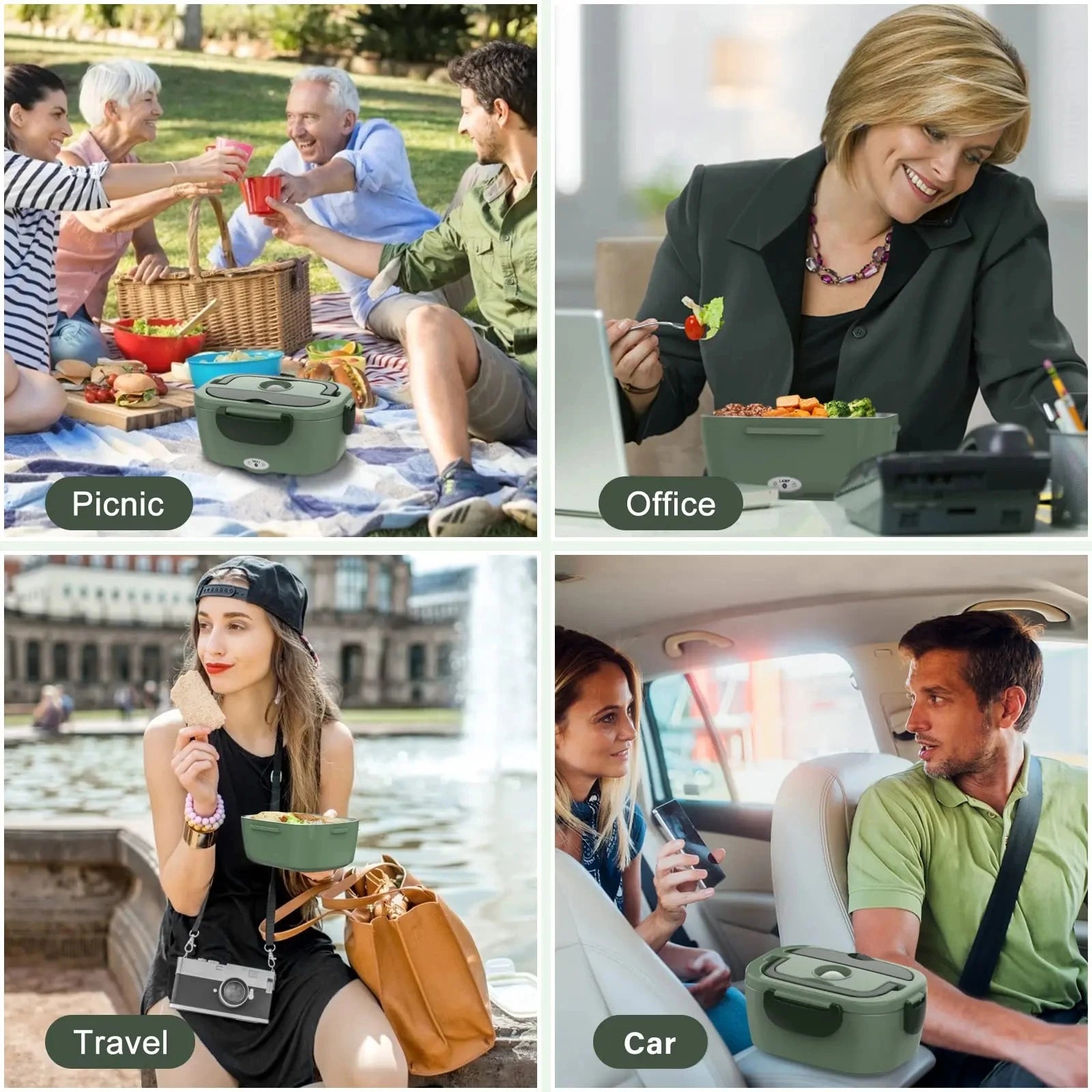 Electric Heated Lunch Box
